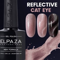 Гель-лак Кошачий глаз светоотражающий Elpaza Reflective Cat eyes 04